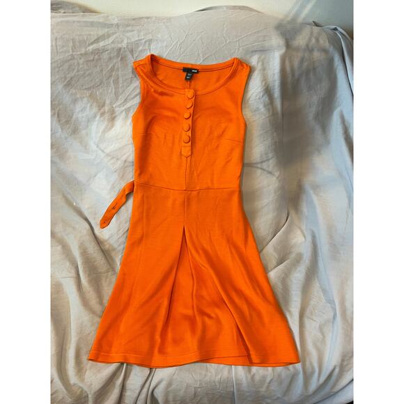 H&M Orange Knit Dress. Thin Knit - Picture 1 of 3